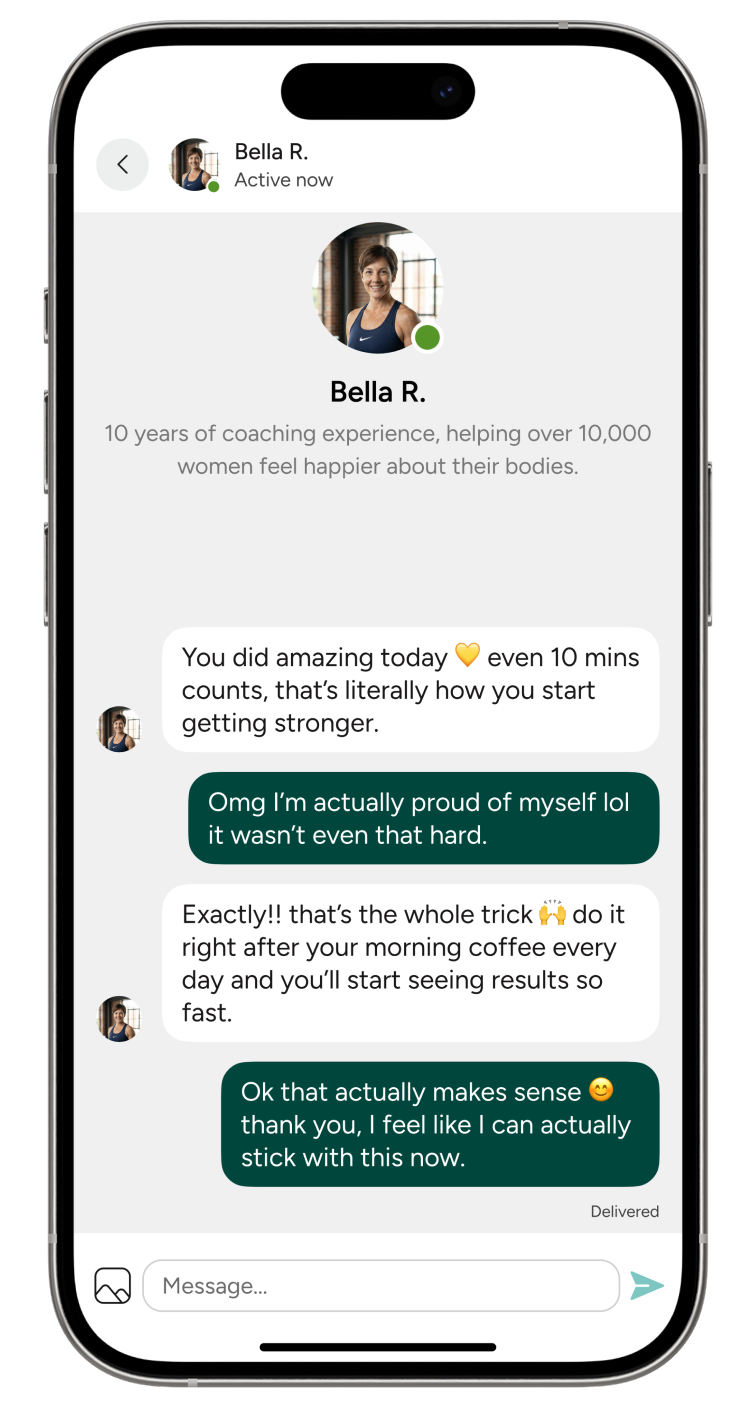 Your Personal Ozempic Diet Coach In Your Pocket Mockup image
