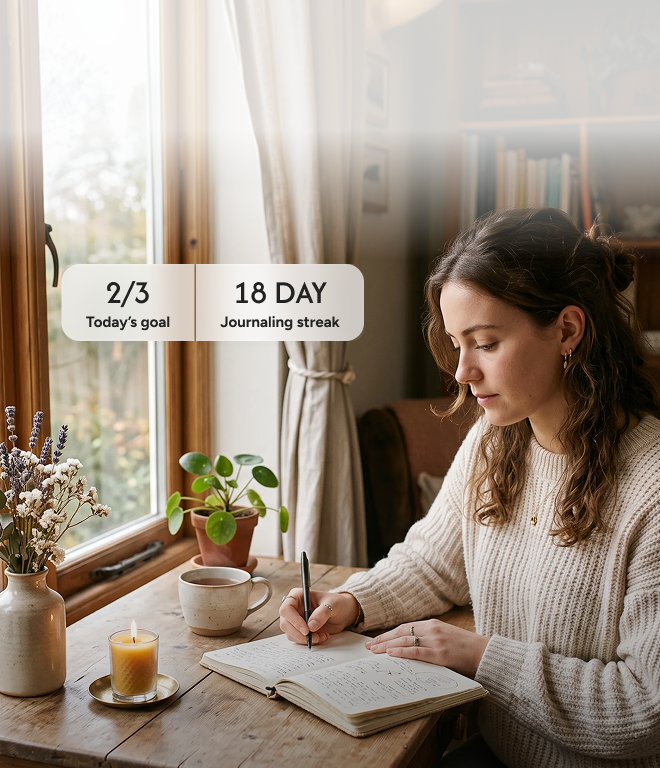 Clarify your goals through journaling