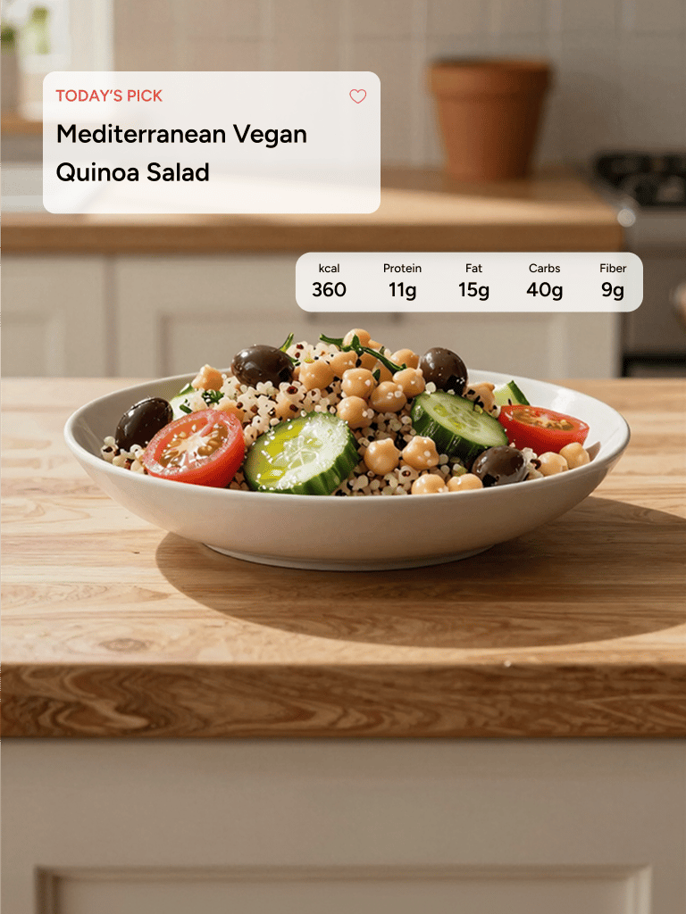 Meal plans made for you