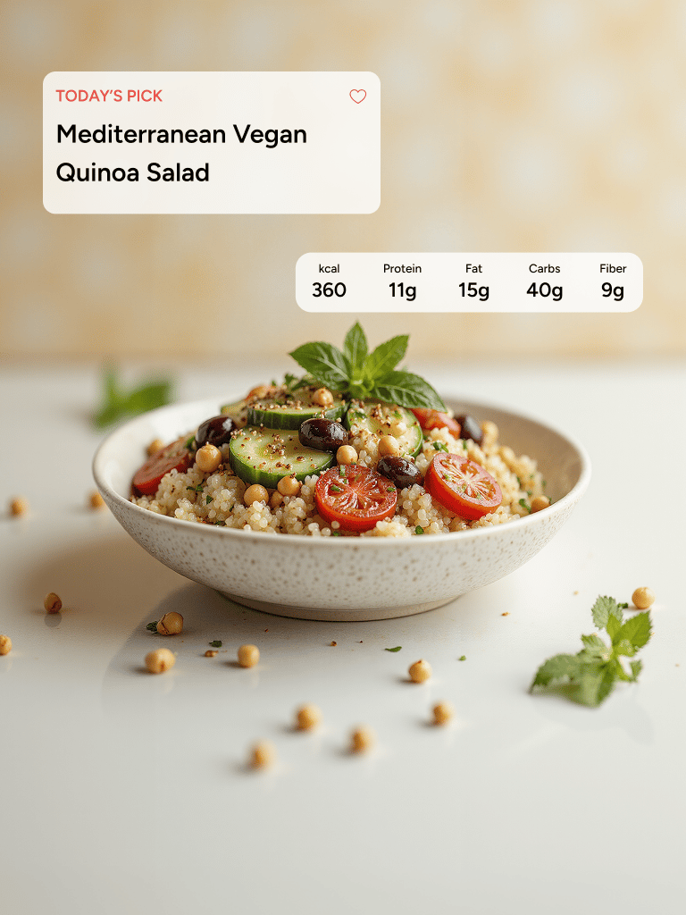 Meal plans made for you